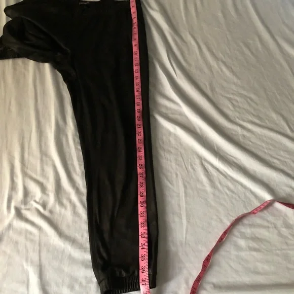 Express Faux Suede Jogger Sweatpants Elastic Waist - Picture 9 of 10